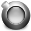 Grey Safari X Icon 64x64 png
